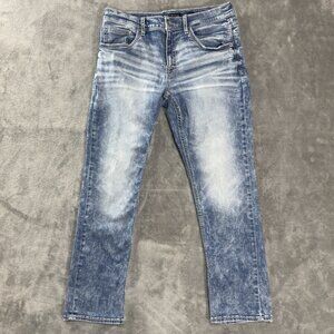 BKE Jeans Mens 36x30 Light Wash Jake Straight Stretch Denim Classic 5 Pocket